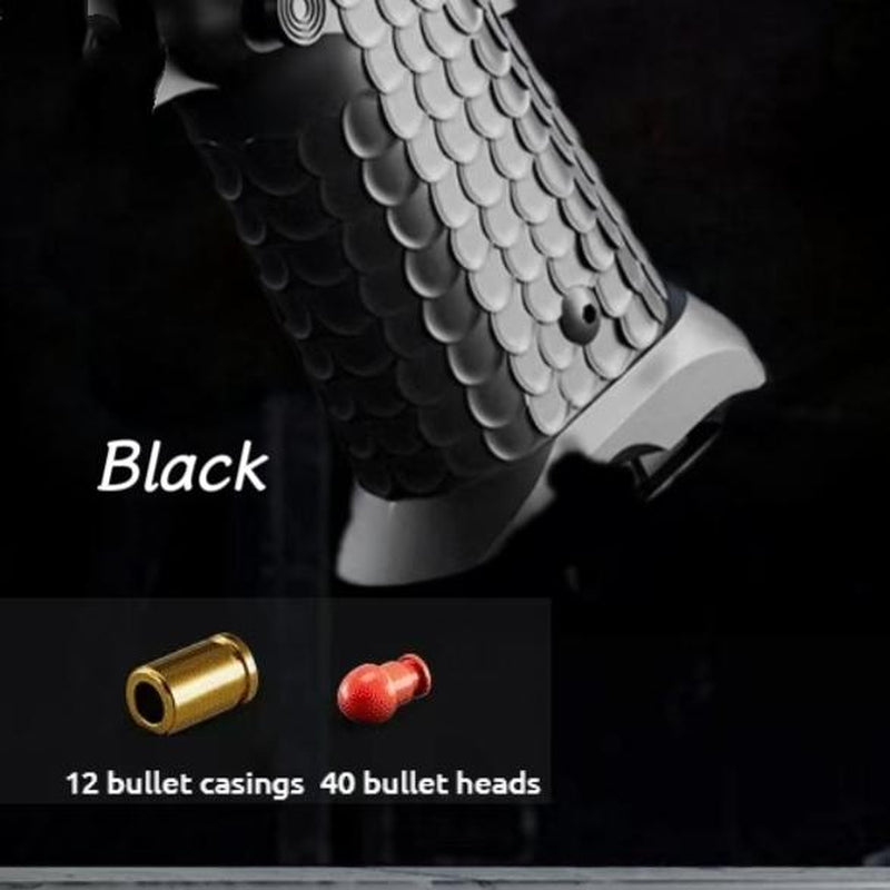 Desert Eagle Model Toy Gun with 40 Bullets, 12 Shells