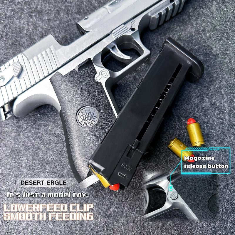 Desert Eagle Model Toy Gun with 40 Bullets, 12 Shells