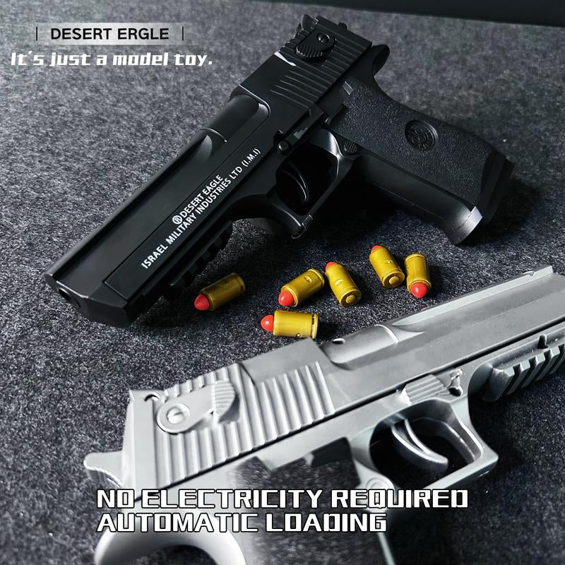 Desert Eagle Model Toy Gun with 40 Bullets, 12 Shells