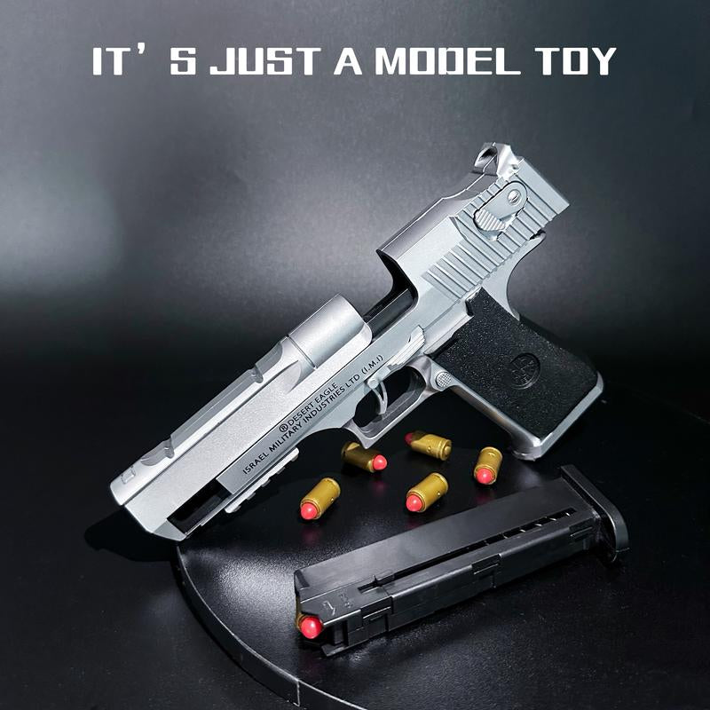 Desert Eagle Model Toy Gun with 40 Bullets, 12 Shells