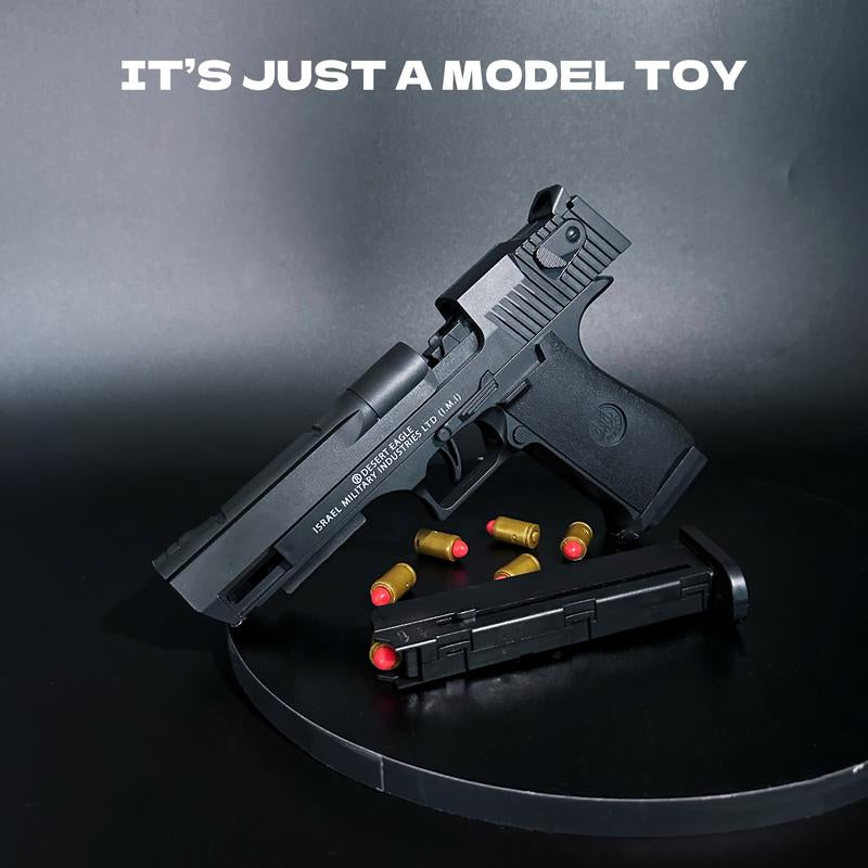 Desert Eagle Model Toy Gun with 40 Bullets, 12 Shells