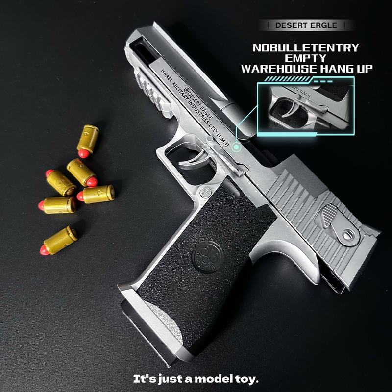 Desert Eagle Model Toy Gun with 40 Bullets, 12 Shells
