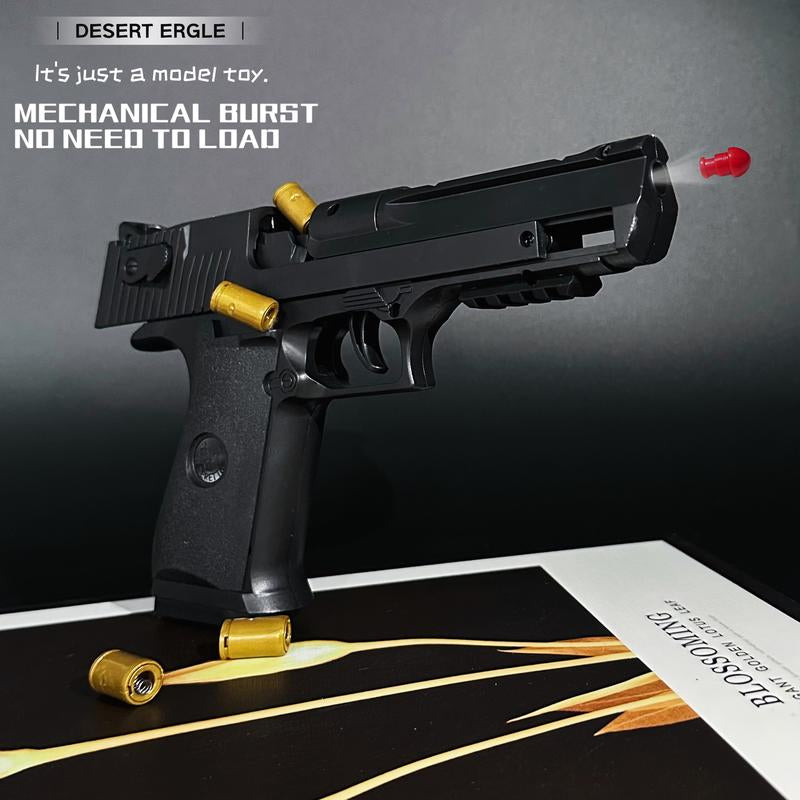 Desert Eagle Model Toy Gun with 40 Bullets, 12 Shells